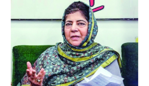 Mehbooba urges Gadkari to retain NH-701 alignment