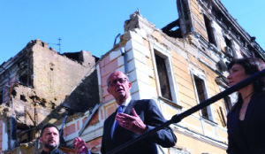 Merz in Kyiv as Russia pounds Ukraine