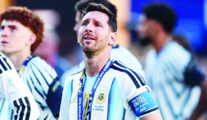 Messi says he is retiring from playing for Argentina