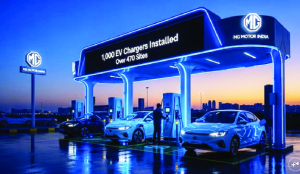 MG Motor India installs 1,000 EV chargers at over 470 sites