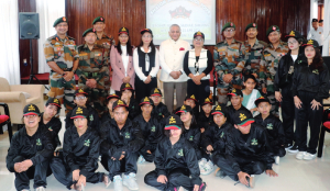 Mizoram Governor interacts with specially-abled students