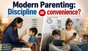 Modern Parenting: Discipline or convenience?