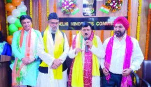 Mohammad Haroon takes charge as Delhi Minorities Commission member