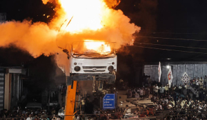 MP Police file FIR against 4 after viral stunt shows hanging vehicle and explosives