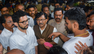 Murder of Sena (UBT) leader: Son accuses ex-Thane mayor, husband