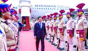 Myanmar President travels to China after India visit