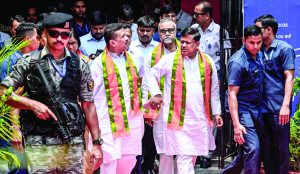 Nadda holds high-level meet with Suvendu
