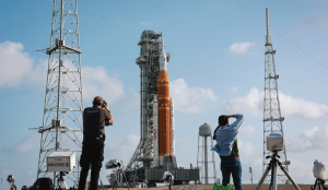 NASA begins countdown for moon launch on Wednesday