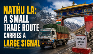 Nathu La: A small trade route carries a large signal