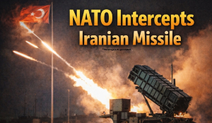 NATO intercepts Iranian missile