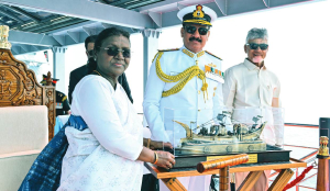 Navy vigilant in protecting India's interests: President