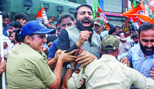 NC, BJP clash in J&K, CM Omar Abdullah alleges police bias