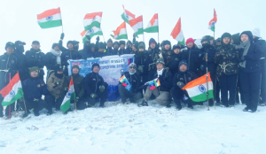 NCC cadets of Nagaland scale Mount Saramati