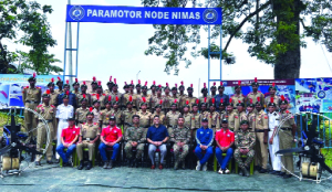 NCC scripts history with first all India basic paramotor course