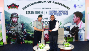 NCDFI, Assam Rifles sign MoA to bolster milk supply via cooperatives