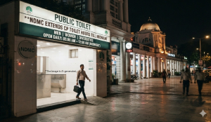 NDMC extends CP toilet hours till midnight