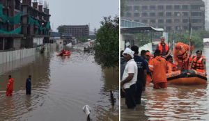 NDRF evacuates 85 people from flood-hit areas in Surat