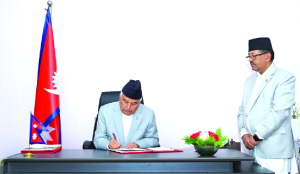Nepal President Paudel returns constitutional council related ordinance for reconsideration