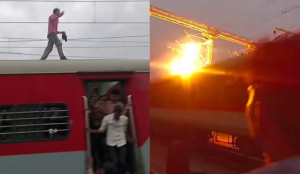 Nepali man critically burnt after climbing Mangala Express roof at Itarsi Railway Station