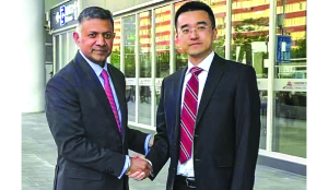 New Indian envoy to China arrives in Beijing