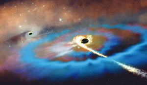 New Research : Astronomers measure instant power of black hole jets