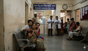 Newborn strangled in MP hospital, kin suspected
