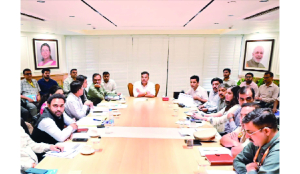 NHAI directed to resolve recurring waterlogging issues along NH 24, says PWD Minister