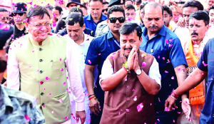 Nibin sounds poll bugle in Uttarakhand, attacks Congress, Mallikarjun Kharge over purification row