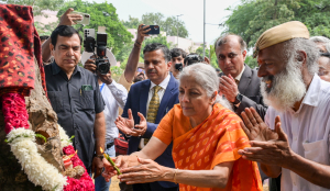 Nirmala Sitharaman inaugurates ‘Bharat Vann’ urban forest in Delhi’s Lodhi Colony