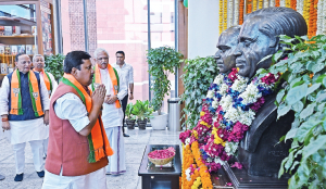 Nitin Nabin urges BJP workers to fulfil PM’s resolve of Viksit Bharat by 2047