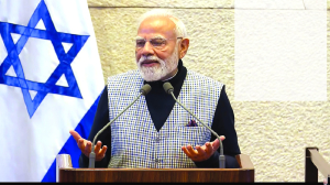 No double standards on terrorism: PM in Israel