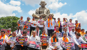 No woman minister in Karnataka Cabinet triggers BJP protest