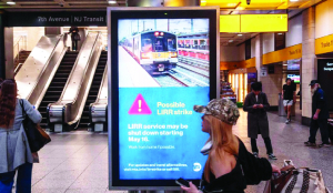 North America’s largest commuter rail system shuts down as workers strike