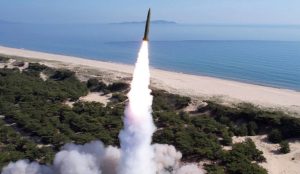 North Korea fires ballistic missile toward East Sea, 16th launch this year