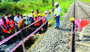 Northern Railway organises safety and quality improvement camps for OHE upgradation works