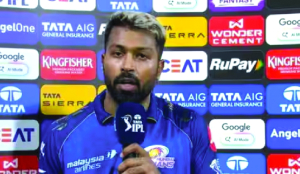 Not the season, admits Hardik Pandya