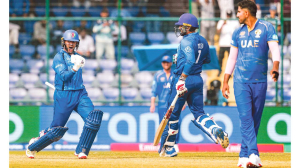 Omarzai’s all-round heroics seal win for Afghanistan over UAE