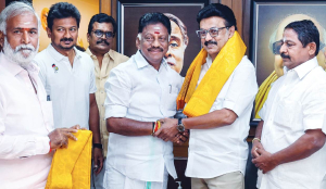 Once Jayalalithaa’s trusted lieutenant, OPS joins DMK
