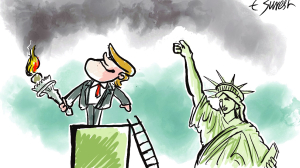 One Year of the World Trumped