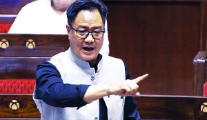 Only those who support Maoists, separatists are dimagi Naxals: Rijiju