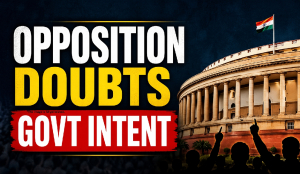 Opposition doubts Govt intent