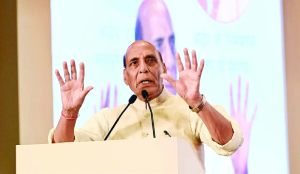 Opposition using students’ protests as political tool to serve interests: Rajnath