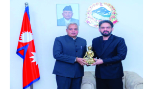Outgoing Indian envoy meets Nepal PM