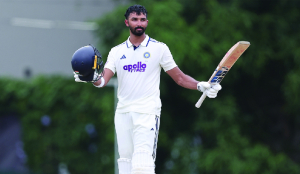 Padikkal seals spot with stylish hundred as Jaiswal, Pant fail