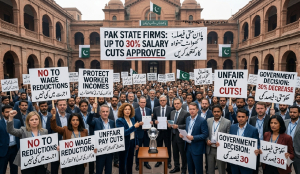 Pak approves up to 30% salary cuts in State firms