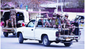 Pakistan forces kill 10 terrorists in KPK province