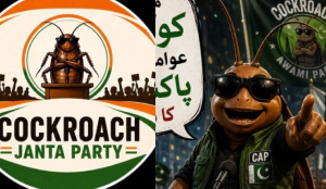 Pakistan Gets Its Own ‘Cockroach Awaam Party’ as India’s Viral CJP Inspires Cross-Border Trend