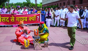 Parliament skit on Ram temple donations triggers VHP outrage