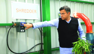 Parvesh Verma inaugurates green waste processing plant