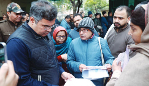 Parvesh Verma orders suspension of three DJB revenue officers